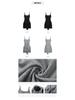 2026 Spring/Summer Energetic Tie-Waist Camisole Dress with Chest Pads - Women's Two-Piece Style Short Skirt