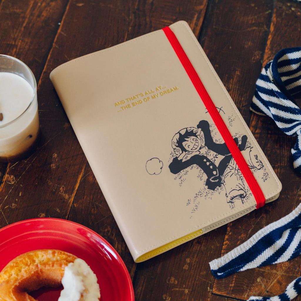 Hobonichi Techo Cousin Notebook Cover for ONE PIECE Dream Sand Beige (A5) magazine/Luffy's End,