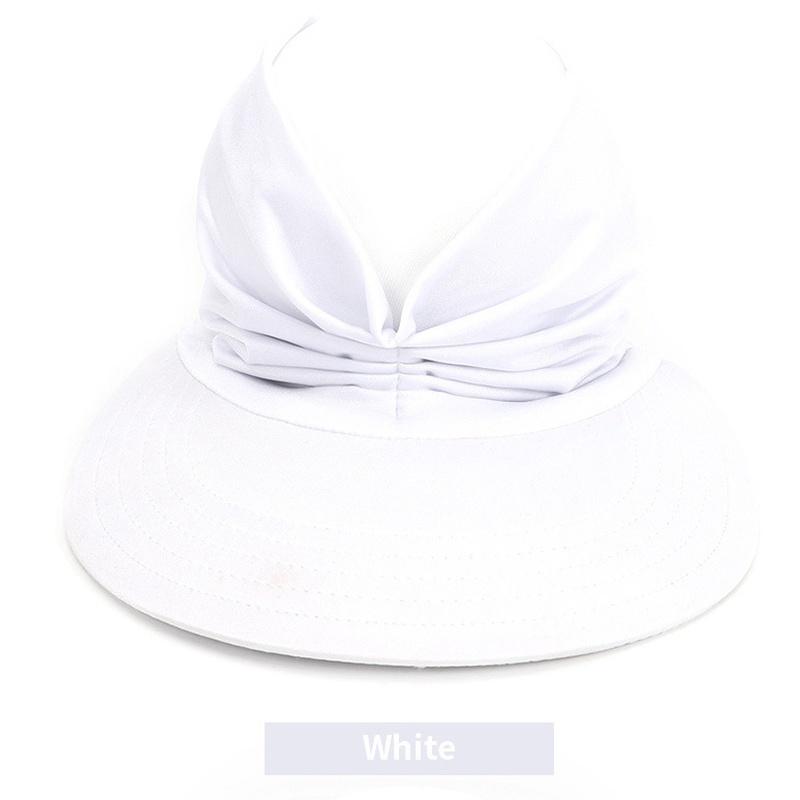 1Pc New Style Hat for Women Sun Visor Hats Female Anti-ultraviolet Empty Hat UV Protection Hot Summer Outdoor Beach Caps