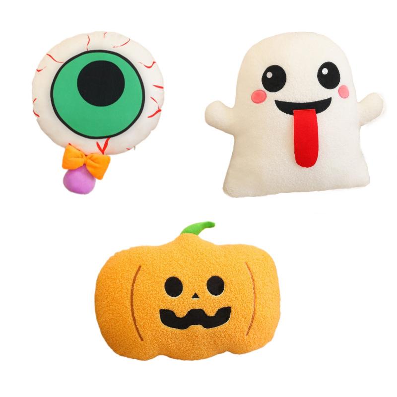 Halloween Pillow Cartoon Pumpkin Ghost Doll Rag Doll Plush Toy Death Pillow Gift