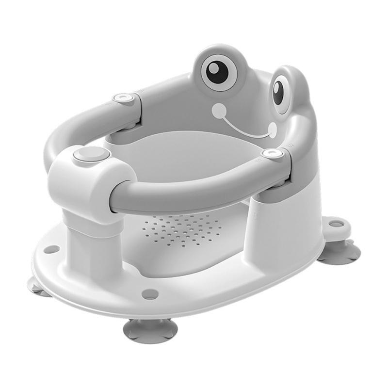 Ergonomic Bath Seat Baby Bath Support Chair For Infants Slip Resistant Design Lightweight Easy To Move Stool