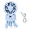 Baby Stroller Fan Octopus Fan Outdoor Camping Desk Clip Fan 360 Degree Rotation Portable Rechargeable Battery with Timer