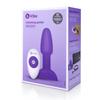 Remote Controlled Anal Plug - B-Vibe Rimming Petite Purple
