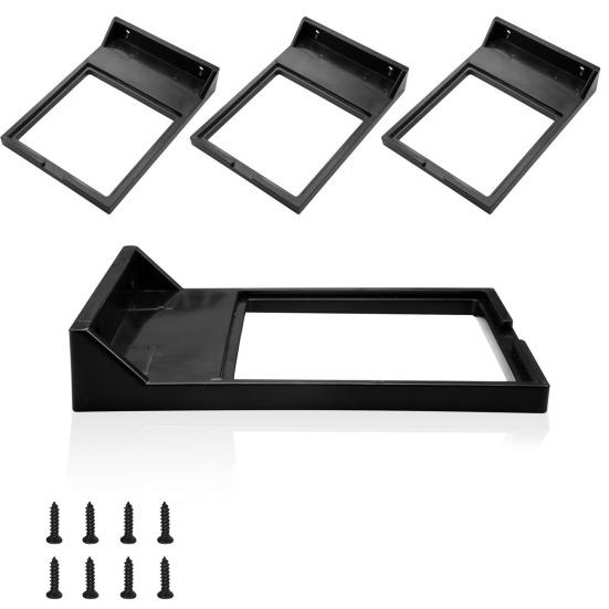 Wall Mount Display Stand for LEGO Helmets Plastic Hanging Showcase Rack Easy-installation Helmet Display Shelf