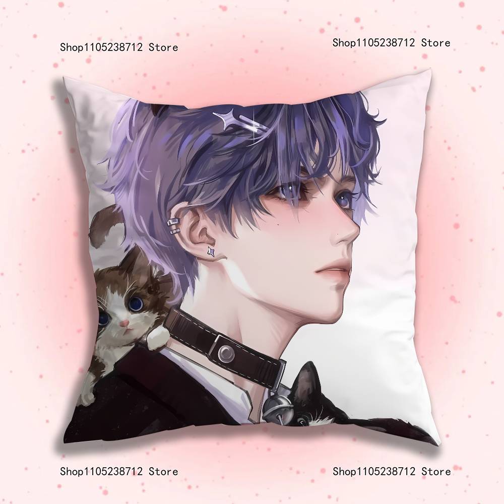 Hot Game L-Love And D-Deepspaces-S Pillow Case Cushion Cover Home Decor Birthday Gift Pillowcover