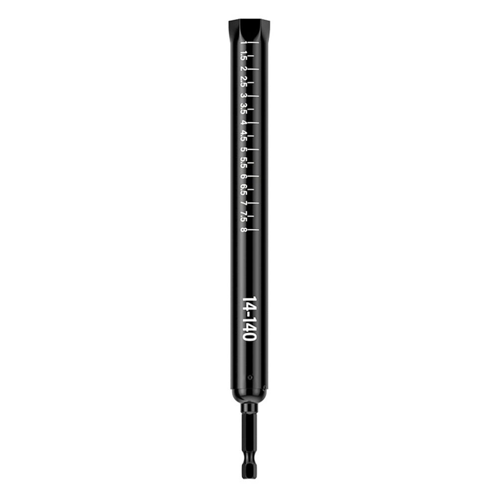 Graduated Scale Extended Socket Wrench Hollow Structure Hex Socket Tool Threaded Rod Adjustment