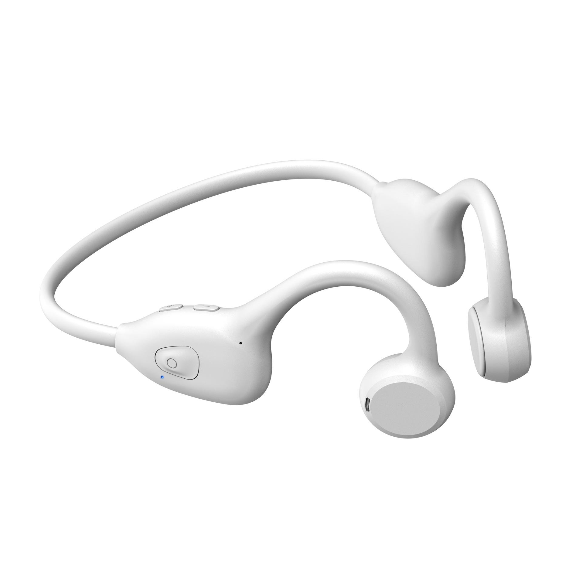 

Zero Pressure Painless Wireless Bluetooth Ear-hook Headphones for Kids - Ideal for Music and Online Classes білий