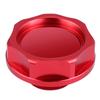 Car Oil Filler Cap Corrosion-Resistant T6061 Aluminum Alloy Engine Fuel Tank Cap Universal for Car Oil Cover Car Accessories
