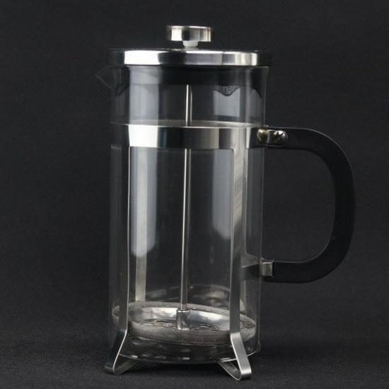French Press Glass Tea & Coffee Infuser - Home Use Cold Brew Pot