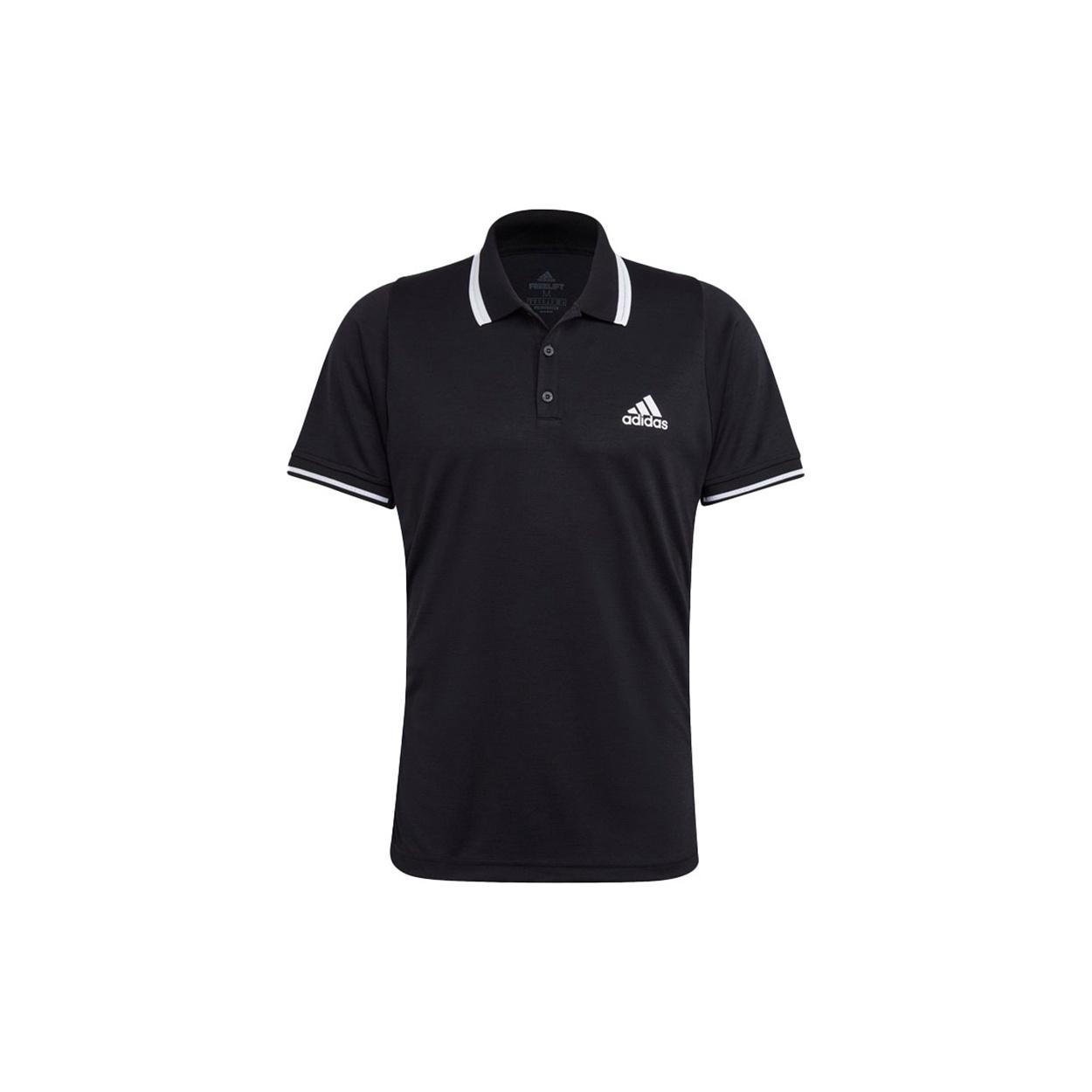 adidas Tennis Sports Short Sleeve Polo Shirt Black Men s GL5340 L