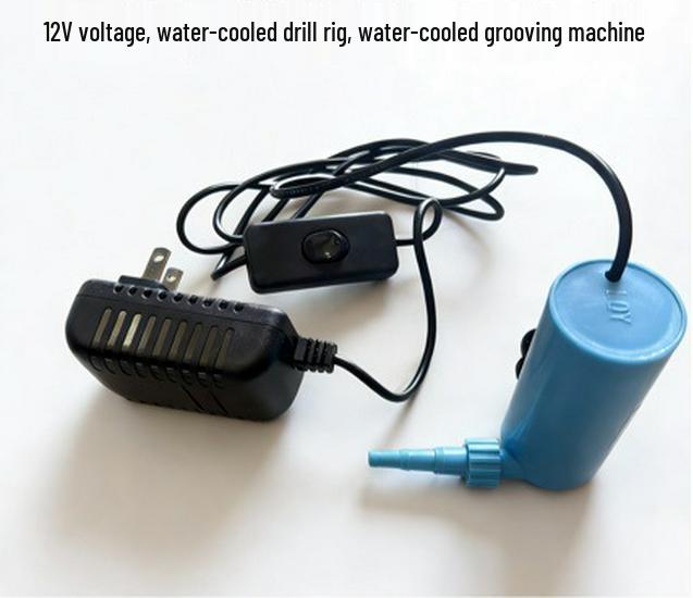 DC 12V Mini Selbstansaugende Tauchwasserpumpe & Bohrmaschine