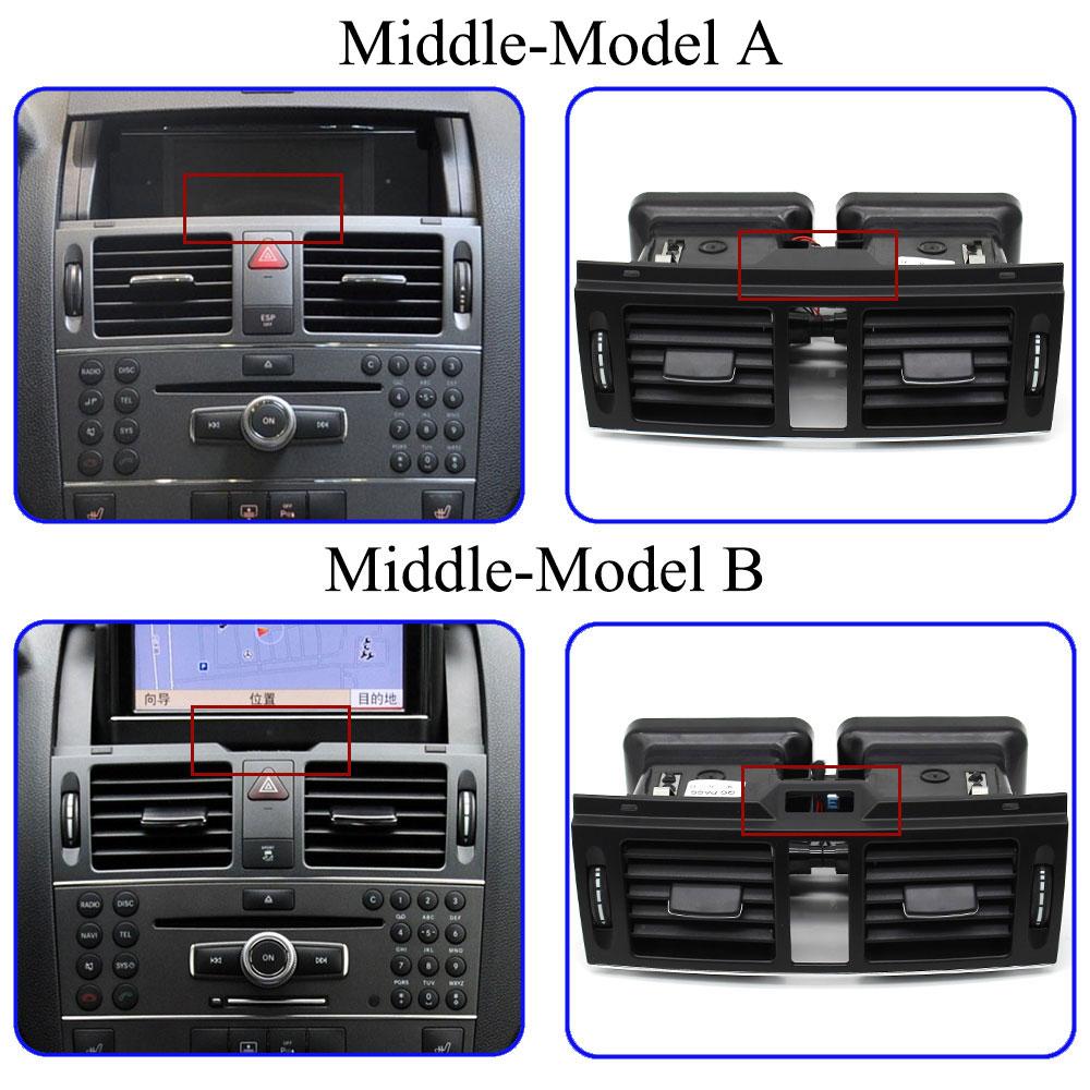 W204 Dash Center AC Air Vent Outlet Grille Assembly Left Right AC Vent For Mercedes Benz C Class C180 C200 220 230 260 C300 350