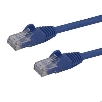 STARTECH Kabel sieciowy Cat6 Gigabit UTP - Bez zatrzasku - 10 m - Kordon Ethernet RJ45 zapobiegający plątaniu - Kabel krosowy Męski / Męski - Czarny