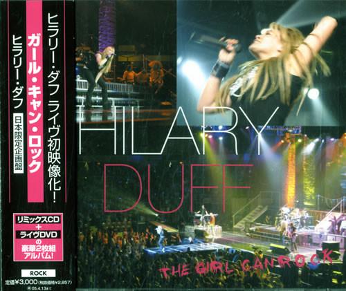 

CD HILARY DUFF - The Girl Can Rock AVCW12400 Avex Inc. 2004 Japan Pop Used
