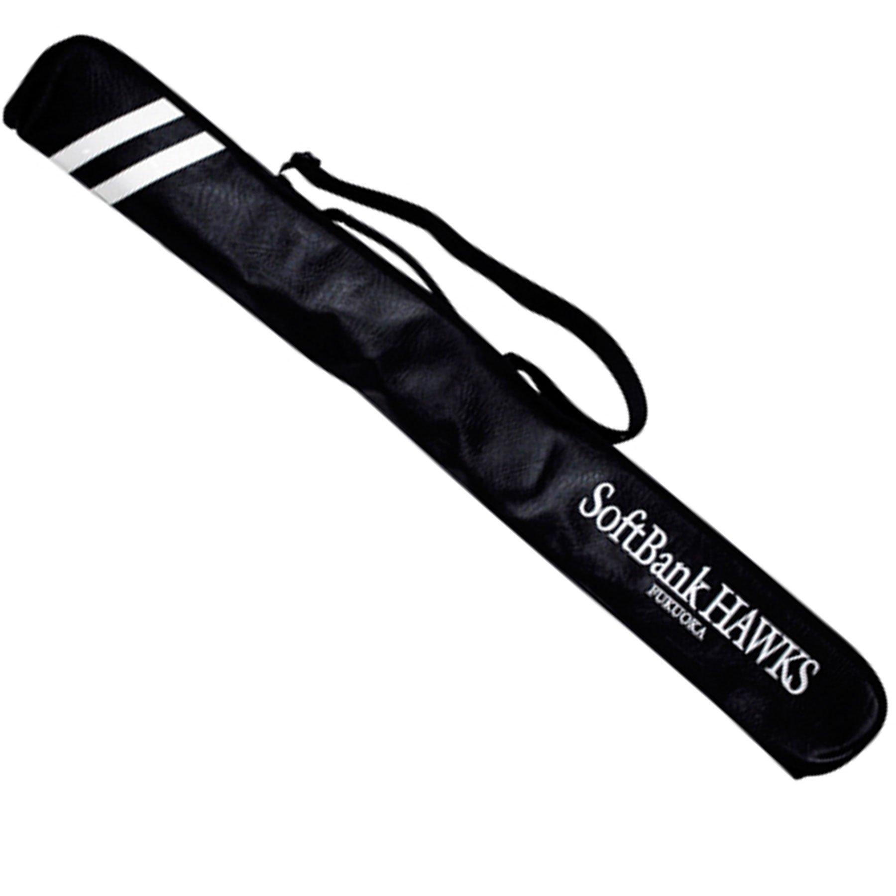 

LEZAX Чехол для бейсбольной биты SoftBank Hawks, Взрослый, Черный, SBBC-4217 BK
