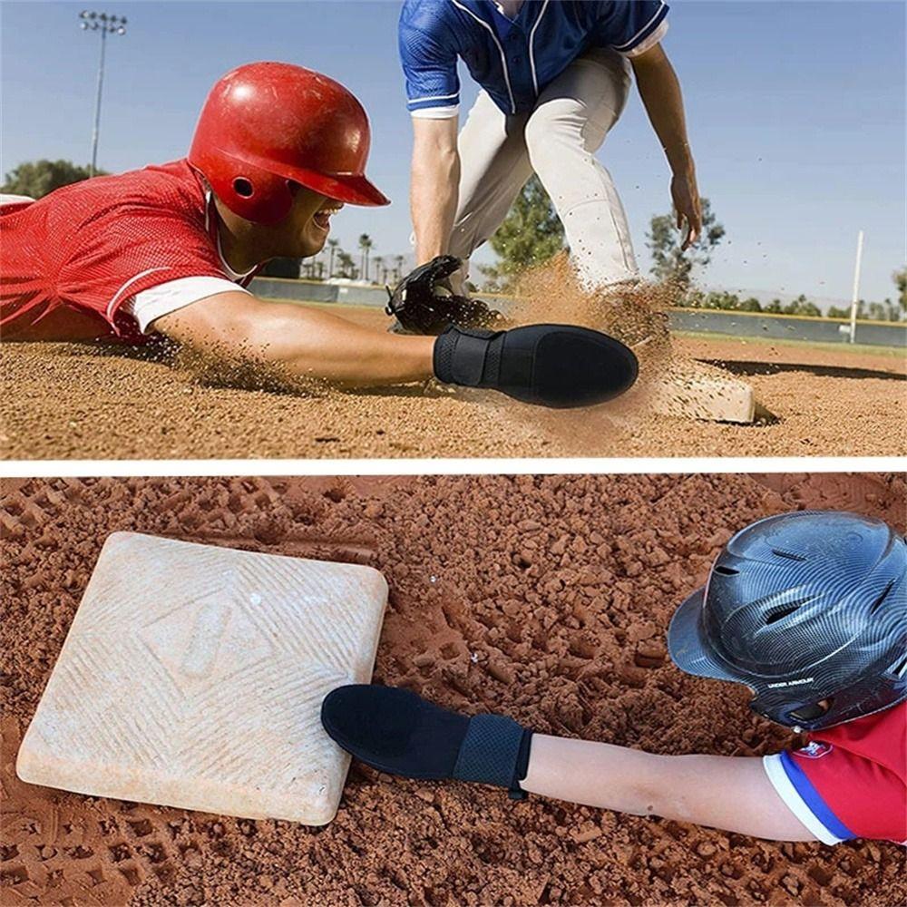 Hand Protection Sliding Gloves Black Baseball Sliding Mitt Sports Gloves Sliding Mitt  Youth