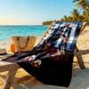 Cristiano Ronaldo Beach Towel Super Soft Microfiber Quickdry Fabric Comfortable Lightweight