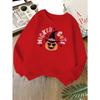 Kids Unisex Crewneck Sweatshirt, Wicked Cute Witch Pumpkin Heart Sunglasses Halloween Print Soft Fleece Pullover, Suitable For Kids Over 4 Years Old
