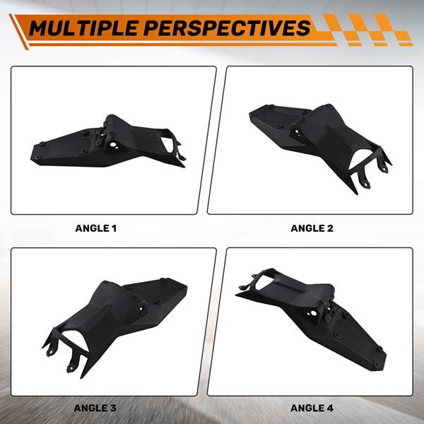 Black ABS Motorcycle License Plate Light Bracket for GASGAS EC 2