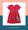 European Style Girls' Floral Princess Dresses - Fashionable Summer 2025 Collection