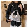 Chic 2026 New Butterfly Knot Faux Leather Backpack for Women, Soft Large Capacity Shoulder Crossbody Bag, Casual Daily Commute Handbag