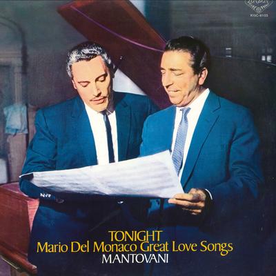 LP Record MARIO DEL MONACO MANTOVANI  Tonight  Great Love Songs K15C8103 LONDON 1980 Japan Obi Classical Used