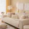 Warm Sofa Plush Cover Non Slip Cushion Covers Winter Quick Heat Furniture Decor