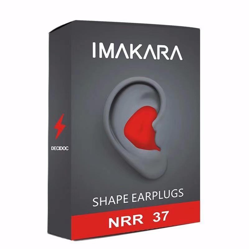Noise-Blocking Earplugs for Sleeping and Studying - Heat-Molded, Anti-Snoring Solution