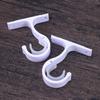 Curtain Bracket Rod Ceiling Brackets Rods Hook Hanger Walls Aluminum Alloy Double Hooks For