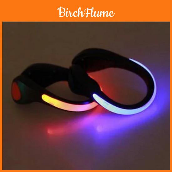 Clipe de Luz LED para Sapato Corrida Noturna Esportes Flash Refletor Luz de Sapato Produto para Animação