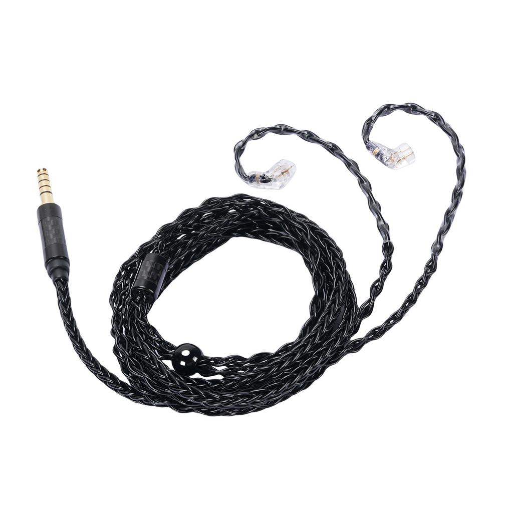 4.4mm Male To QDC 2 Pin Earphone Cable Replacement for KZ ZS10 PRO ZS10 PRO 2 AS10 PRO X ZS10 PRO X ZSN PRO 120cm