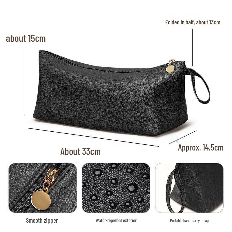 Portable Multi-Functional Hair Dryer & Makeup Bag with Straightener/Curling Iron Cover