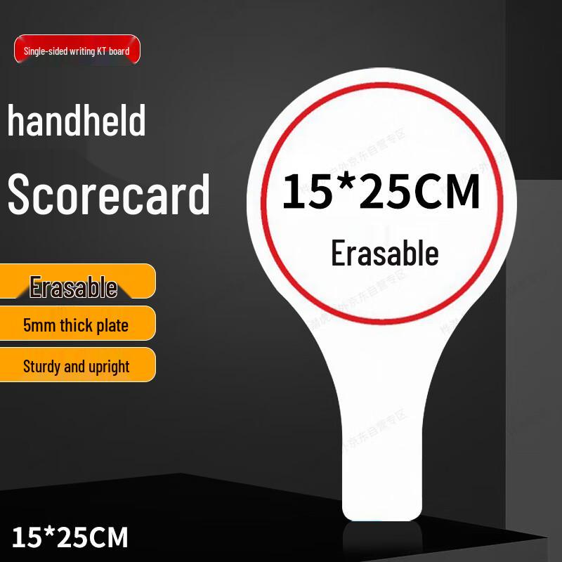Erasable Handheld Score & Voting Display Board