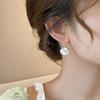 Elegant Camellia Flower Ear Hooks - 2023 Light Luxury Temperament Earrings for Women
