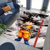 1pc Dragon Ball Z Goku Chair Mat - Anime Cartoon Design Office Desk Pad, Non-Slip Rug for Home Decor, Gaming Room, Seasonal Gift.U083