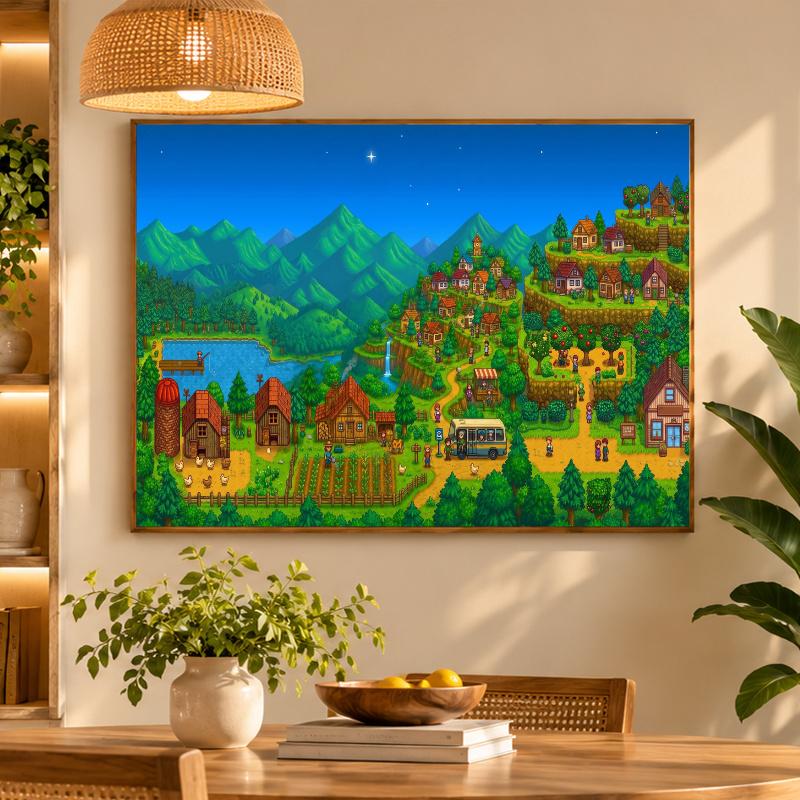 5D Diamond Painting Stardew Valley DIY Full Drill Diamond Art Kit Home Decoration