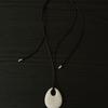MARTA White Pendant_necklace (L)