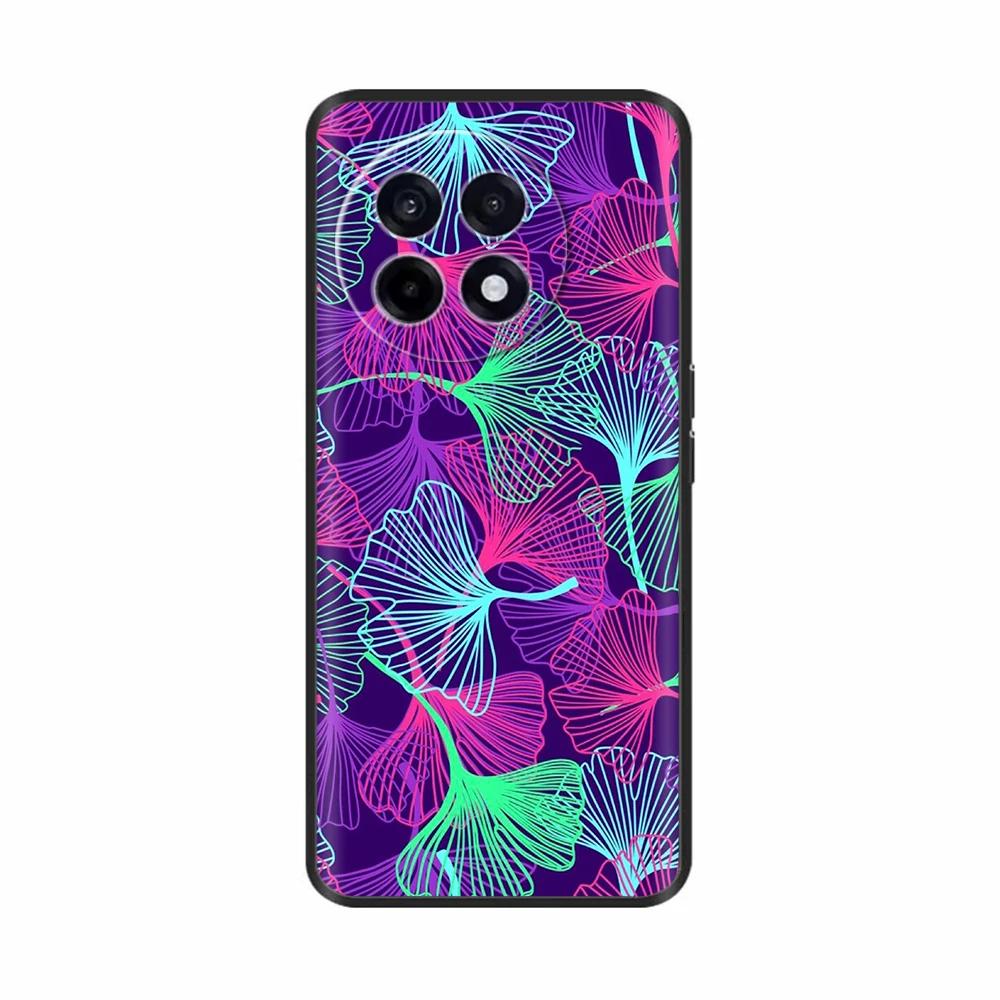 Black Case For OnePlus ACE5 Case Soft Silicone Luxury Painted Phone Cases For OnePlus ACE 5 Pro Back Cover For OnePlus 13R Funda