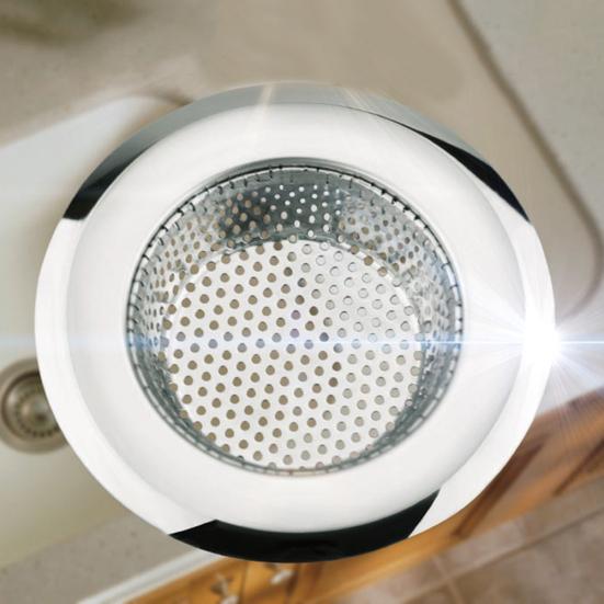 Kitchen Bathroom Sink Sewer Strainer Filter Net Floor Drain Stopper Bath Catcher
