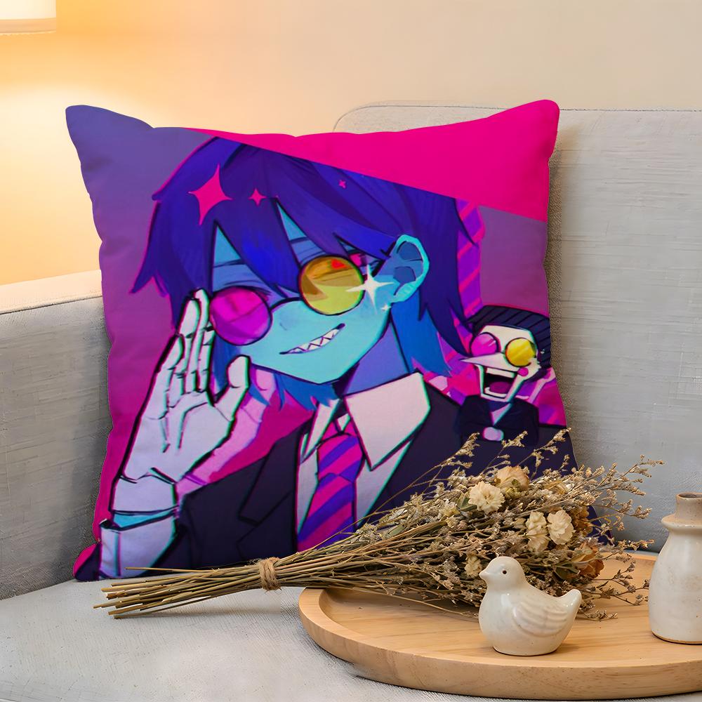 

Cushion Cover Linen SkinFriendly Soft Decorative Case For Sofa Home Decor Hot Games DDeltarune Pillow cover 30x30cm