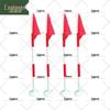 Explorer 400M Obstacle Course Turn Flag
