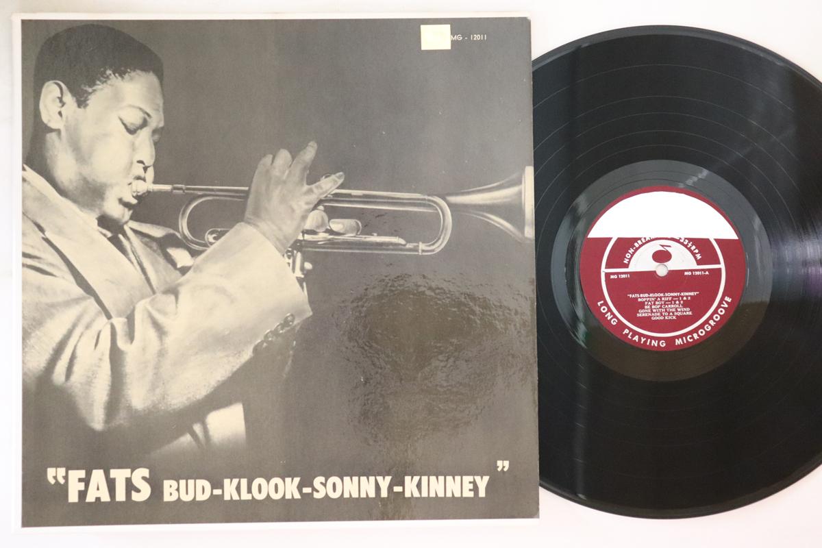 

LP Record FATS NAVARRO - Fats Bud Klook Sonny Kinney MG12011 SAVOY US Jazz Used