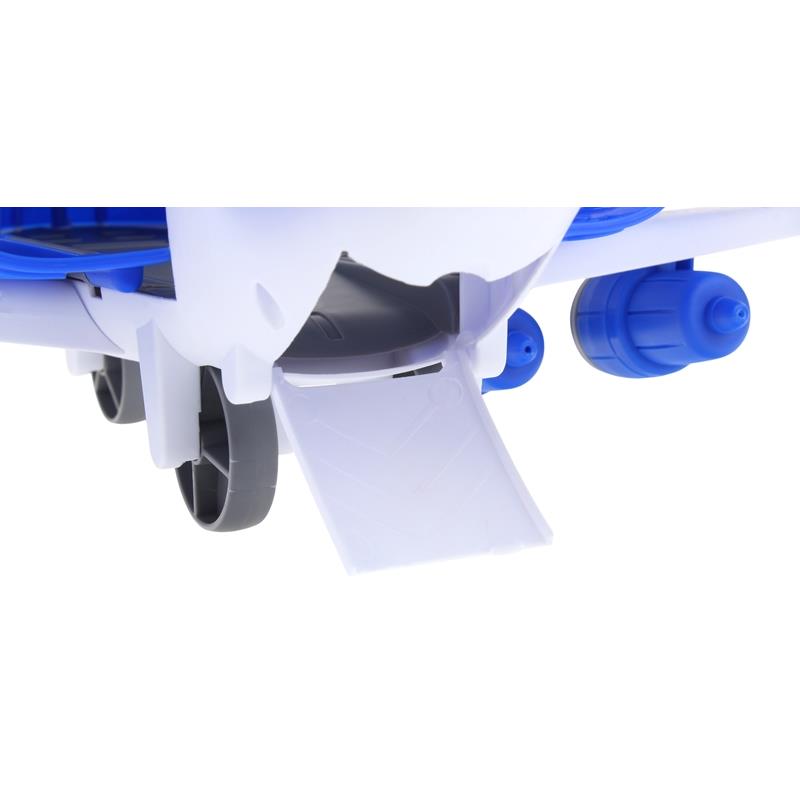 Police Transport Plane Foldable Parking Garage Car Police Car