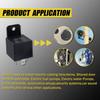 JD1912 Relay 4 Pin 40A 12V SPST Car Truck Van Motorcycle Boat Relay (Pack Of 2 Pcs)