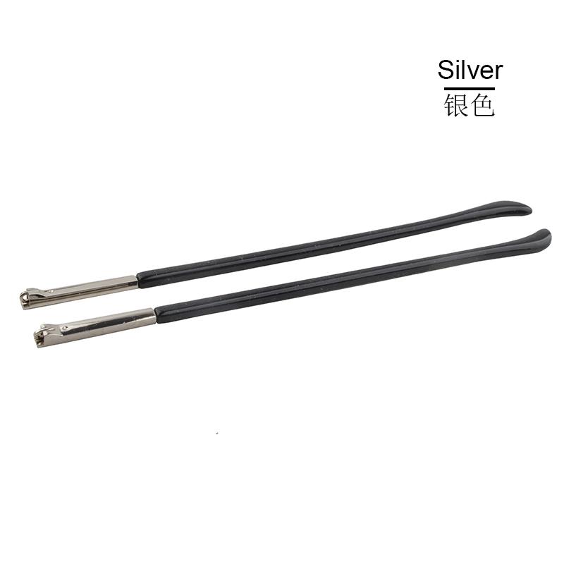1pair Metal Glasses Eyeglasses Temple Leg With Spring Hinge Eyelgasses Flex Temple With Tip T28