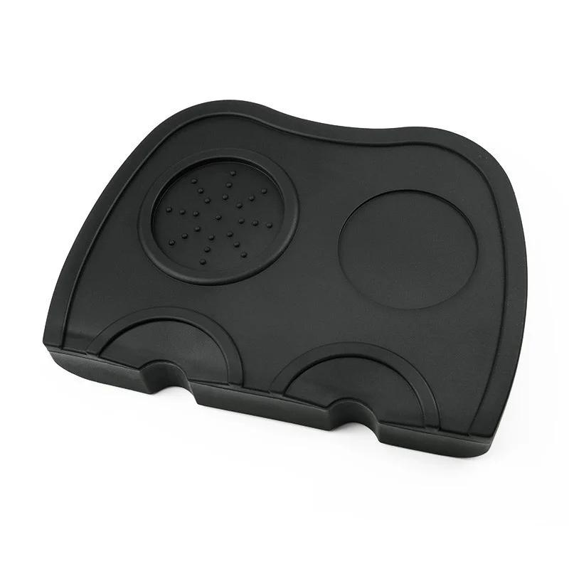 Silicone Coffee Tampers Mat Espresso Tamper Holder Corner Pad For 51MM 54MM 58MM Anti-skid Tamping Station Mat Barista Tool