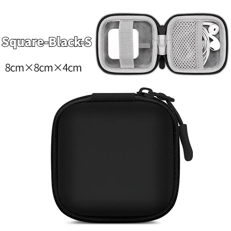 Portable Mini Hard Shell Digital Gadgets Storage Bag Earphone Charger Case Data Cable U Disk Organizer
