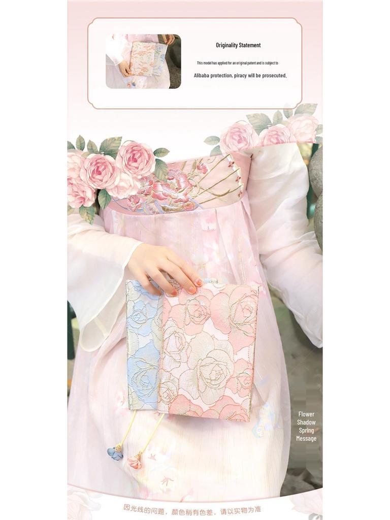 Dandelion Brocade Handmade A5 Notebook Cover