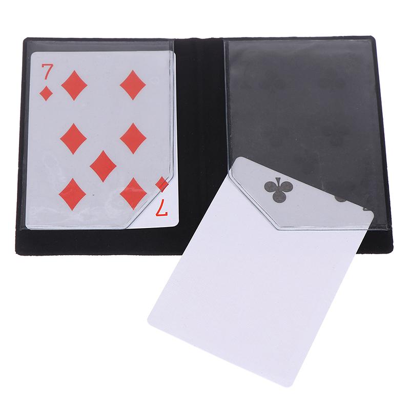 Wallet Card Appearing Magic Tricks Wallet Melting With Magnet Card Close Up Toys