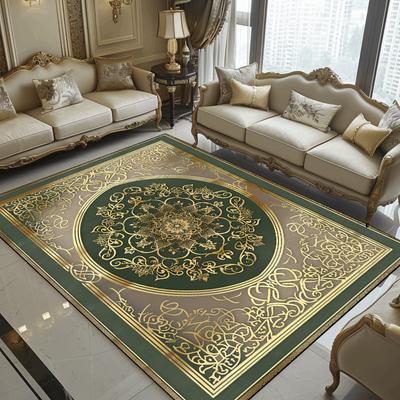 Groot Vloerkleed in Europese Stijl voor Woonkamer Luxe Decoratie Huis Sofa Gebiedskleed 200x400 cm Slaapkamer Zachte Vloermat Antislip
